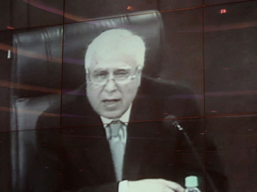 Mr. Kapil Sibal, Union Minister for Human Resource Development, congratulates the Laureates of the Infosys Prize 2009
