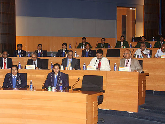 Students, Trustees of the Infosys Science Foundation and Guests at the Announcement of the Winners of the Infosys Prize 2009.