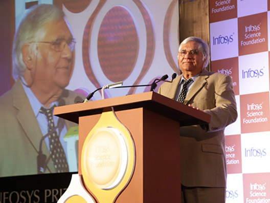 Winner Announcement by Dr. Inder Verma, Jury Chair, Life Sciences