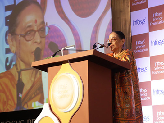 Winners Announcement by Justice Leila Seth, Juror, Humanities