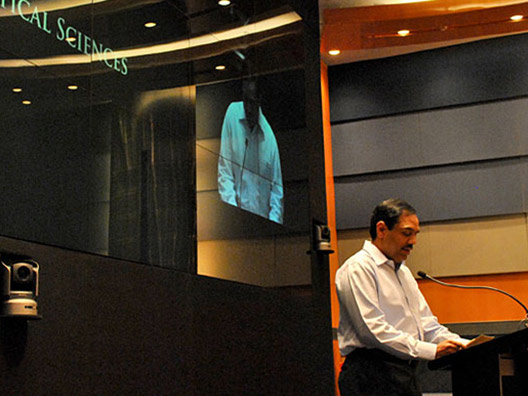 Balakrishnan V., Trustee ISF and Member of the Board and CFO - Infosys Limited announces the Infosys Prize 2011 Mathematical Sciences Laureate, Prof. Kannan Soundararajan