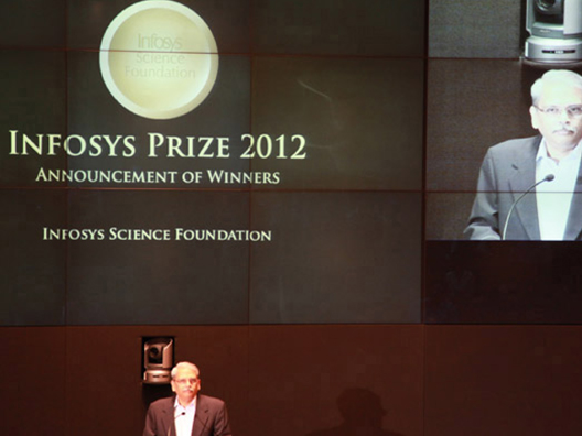 S. Gopalakrishnan, President of the Board-2012 welcomes the gathering and announces the introduction of the new category- Humanities
