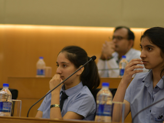 Students attending the program