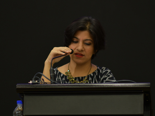 Bhavna Mehra introducing the Announcement of the Winners of Infosys Prize 2017