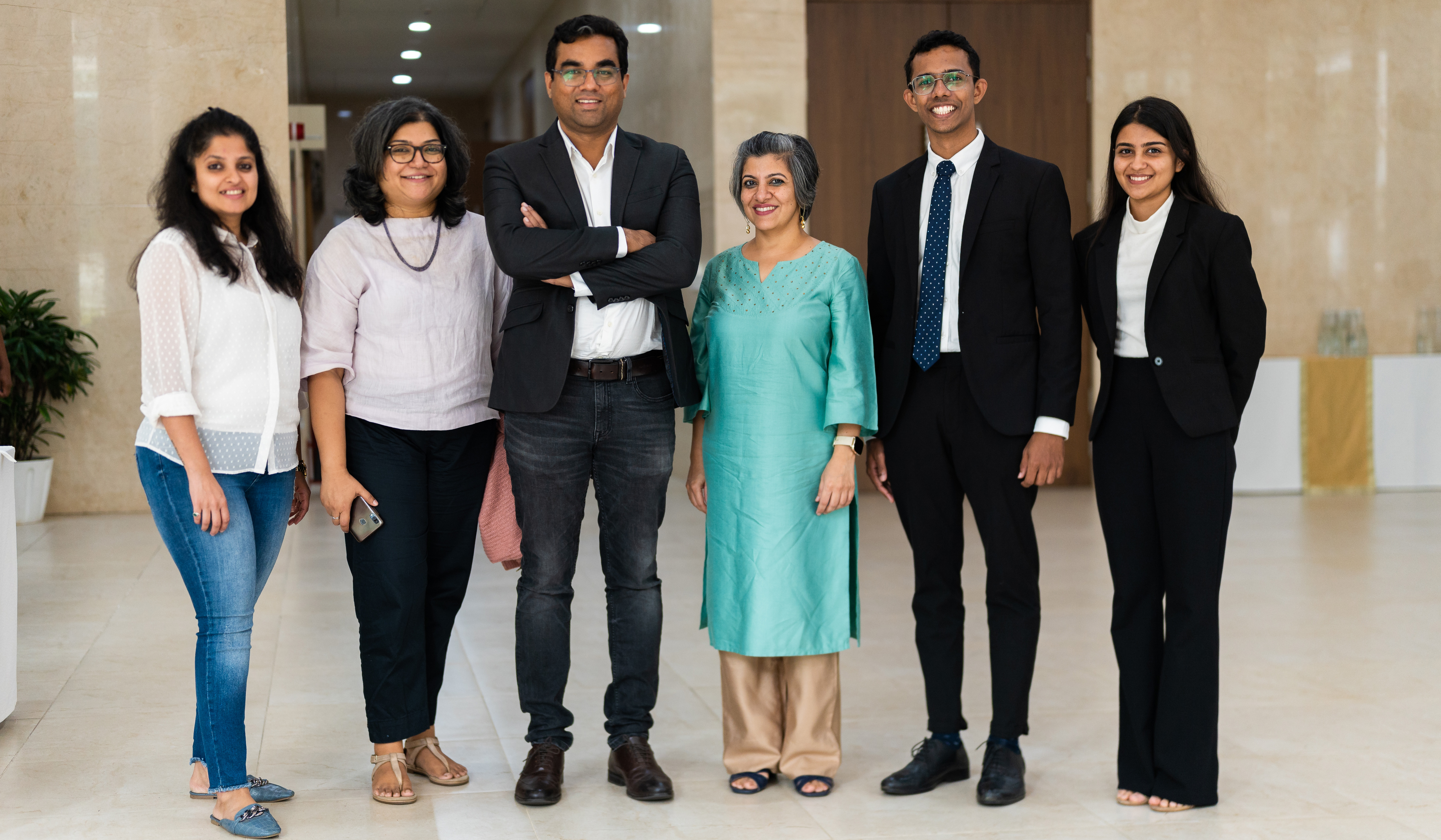 2022 Infosys Prize Laureate, Mahesh Kakde with the Infosys Science Foundation team