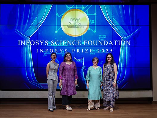 The ISF Team (Shruthi, Serene, Bhavna and Swati)