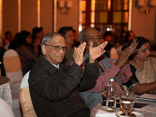 ISF Trustee Narayana Murthy at the Infosys Prize Winners’ Symposium